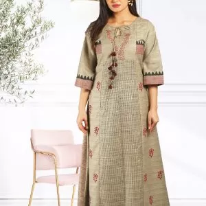 Green Cotton Dress